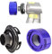 Fixbetter Kit filtro posteriore motore per Dyson V7 V8 accessori per aspirapolvere, kit di conversione filtro Hepa per Dyson