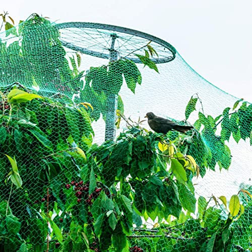 Vogelschutznetz Engmaschig Stabil GemüSeschutznetz Engmaschig Gartennetze Maschenweite 1.5x1.5cm Teichnetz Vogelnetz Geflügelnetz Gartennetz,6x10m