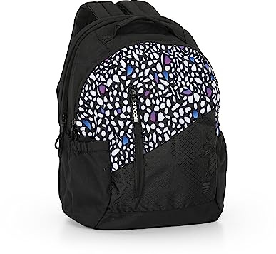 Comix Tween Urban Rucksack für Mittelschule, Ober- und Grundschule, mit Rückentasche für Laptop und Tablet, mit Reißverschluss und verstellbaren Schultergurten, Frontfach mit Reißverschluss und