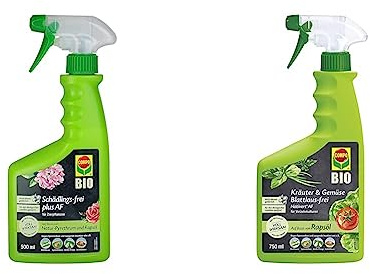 COMPO Schädlings-frei plus AF 500 ml + Kräuter & Gemüse Blattlaus-frei Nativert AF 750 ml