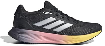 adidas Damen Runfalcon 5 Running Shoes, core Black/Zero met/Aurora Black, 38 EU