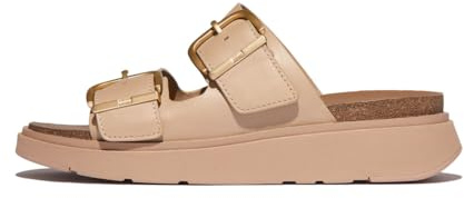 Fitflop Gen-Ff Buckle Two-Bar Sandalen, beige, 36 EU