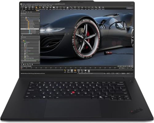 Lenovo ThinkPad P1 Gen 7 Workstation Laptop (2024 Model) - Intel 14th Gen Ultra 9 185H 16C, NVIDIA RTX 3000 Ada, 64GB RAM, 2TB NVMe SSD, 16 4K OLED Touch 400 Nits, Windows 11 Pro