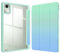 FINTIE Custodia Compatibile con Lenovo Tab M11 (TB330) 11 Pollici 2024 Tablet - [S Pen Holder] Sottile Leggero Trasparente Cover Posteriore con Bordo in TPU Morbido, Seaside Ombre