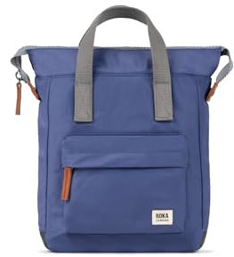 ROKA London Bantry B small Sustainable Nylon Backpack (Indigo)