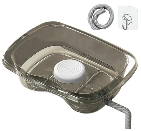 Bett Haarwaschbecken | Winter Shampoo-Schüssel für den Nachttisch | Haarwaschschüssel und Becken zu Hause für ältere Senioren und Behinderte Patienten im Bett