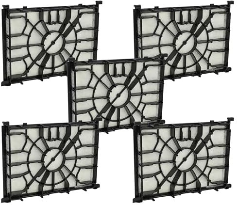 vhbw 5X Motorschutz-Filter kompatibel mit Siemens Q5.0, 577117, Q 8.0 Extraklasse, Q 8.0, IQ700 Staubsauger