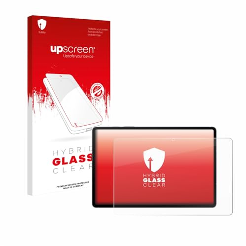upscreen Schutzglas für Samsung Galaxy Tab S10 FE 5G | Transparenter Displayschutz Made in Germany Klare 9H Schutzfolie Glas-Folie Montage-Set Anti-Fingerprint