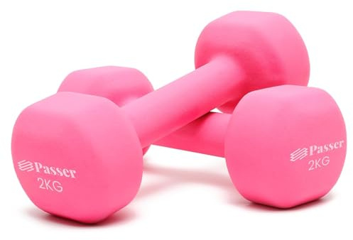 Neopren Hanteln Set Kurzhanteln Frauen Hantelset Kleine Hantel Kurzhantelset (2er-Set) Gewichte Hantel für Damen und Kinder - Gymnastik, Yoga, Pilates, Gym - Krafttraining, Workout, Fitnesstraining