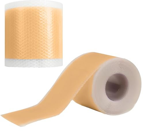 Pansement silicone cicatrice, Silicone scar sheets fixation silicone anti-rides, 4*150 cm, élimine les imperfections de la peau, soin doux, convient à un usage quotidien,cache tatouage,gel cicatrice