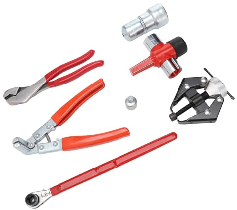 aqxreight 7-teiliges Batterie-Wartungsset, Metallverformungssicher,