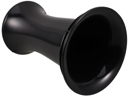 SECFOU 30x4.33x3.39in Speaker Box Vent Tube Loudspeaker Cabinet Ports Abs Material Space Adaptive Performance Enhances Sound Clarity Tube Connectors for Bedrooms and Living Rooms Black