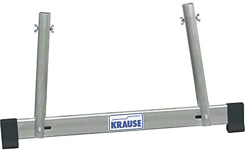 Krause 123749 Aluminium Fußstütze für Arbeitsplattform Silber 2kg