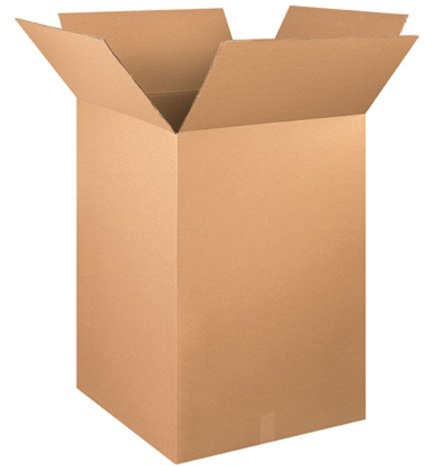 Aviditi 242436 Corrugated Cardboard Box, 24 L x 24 W x 36 H, Kraft, for Shipping, Packing and Moving (Pack of 5)