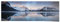 REINDERS Poster, Sonnenaufgang Bergsee, Wohnzimmer, Bilder, Wanddeko, Room Decor, 170 gr. glänzend Bilderdruckpapier, Blau, 53x158cm