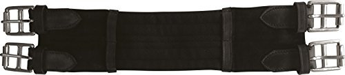 Norton Luxe Kurzer gepolsterter Gurt, Unisex, 203009, Schwarz, 40 cm