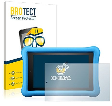 brotect Screen Protector compatible with Amazon Fire 7 Kids Edition 2017 (2 Pack) - HD-Clear Protection Film