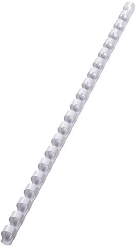GBC Spiral Binding Combs Plastic A4 10mm / 65 Sheets White Pack of 100