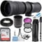 Commander Optics Super 420-800mm / 1600mm (with 2X Teleconverter) f/8 Manual Telephoto Zoom Lens for Nikon F Mount DSLR Cameras + Photo Essential Accessory Kit