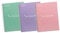 Miquelrius 3er-Pack Notizbücher A5 (80 Blatt) mit 5 mm Spitzen, Punkte, 90 g, mikroperforiert, Rand - 2 Löcher und Farbstreifen, extra starker Karton in Pastellfarben, Set