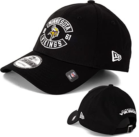 New Era Cap 9FORTY Basecap Herren MLB NBA NFL Limited Edition (Minnesota Vikings Black)