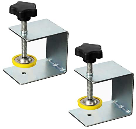 C Klemme,kyaoayo C Zwingen Set 1/2/4/6 Stück Universal Schrankklemmen Gesichtsrahmen Schubladenfront-Installationsklemmen für Holzbearbeitung Heimwerken (H)