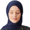Premium Jersey Turban Kopftuch Schal Wrap Instant Hijab Für Damen | Instant Hijab | Schal Cap für Frauen Hijab Muslim (Dunkelblau)