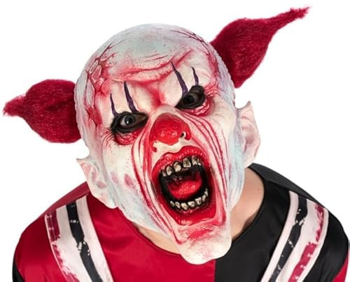 Chaks 13088 Horror Clown Vollmaske aus Latex