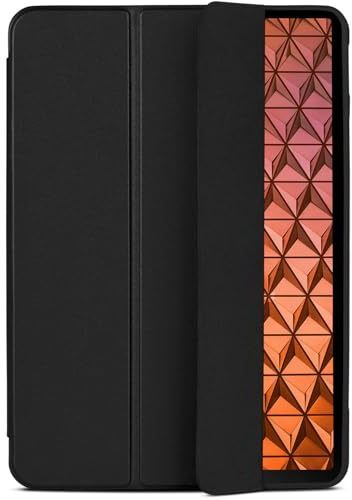 ONEFLOW Hülle für Samsung Galaxy Tab S9 Plus Schutzhülle ultradünn mit Ständer, Cover mit Auto Schlaf/Wach Funktion, Flip Case mit Magnet Standfunktion, Folio PU Leder Case, Schwarz