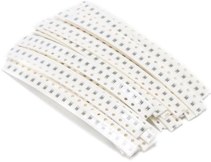CEMYDEYO 320 Stück 1206 SMD Widerstand Sortiment 10P-22UF Resistor Chip Keramik Kondensator 16 Werte 20 Stück Jeder