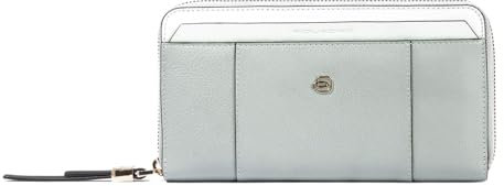 Piquadro Circle Zip Around Women's Wallet RFID Mint Green - Green