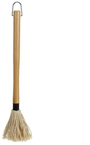 HEIBTENY BBQ Sauce Basting Mop mit 6 extra Ersatzbürsten, zum Grillen und Räuchern (A), 0UBGAW607G6740GP9H701GD8WHT2T3