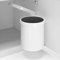 Homgoday Mueble cubo de basura empotrable para cocina de plástico 12 L, muebles para interior y exterior casa salón decoración de muebles
