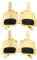 Jeorywoet Lustige Brille Middlefinger Neuheit Sonnenbrille Handform Party Augenbrillen für Erwachsene 2pcs, Neuheit Brille