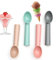 Ice Cream Scoop 7 inches Plastic ice Cream Scoop Durable Design Easy Clean for Gelato Cookie Dough Sorbet Almond