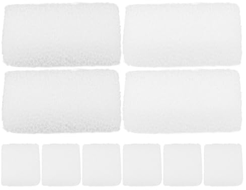 HANABASS 10pièces Filtres De Rechange Éponge pour Fontaine à Chats De Filtration Et Sécurisée pour Eau De Boisson Animale Installation Facile Et