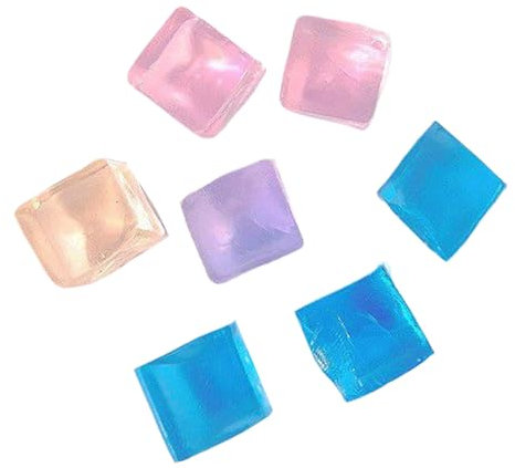 20 Stücke Eiswürfel Maltose Neuheit Gag Tisch Kneten Spielzeug Stress Eiswürfel