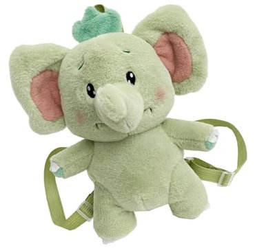 perfeclan Plüsch Elefant Rucksack Stilvolle Cartoon Tier Rucksack für Mädchen Erwachsene Student