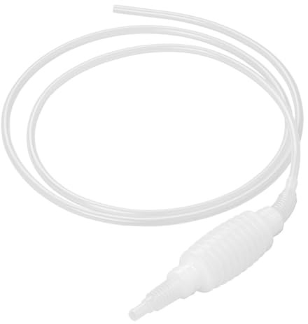 Multibros Siphonpumpe mit Schlauch, 190 cm Länge | Umfüllpumpe für Benzin, Diesel, Öl, Wasser – Handpumpe für Auto, Camping, Aquarium