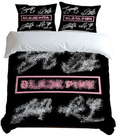 PYTRARTY BP BettwäSche 135x200，BP BettwäSche Set 3 Teilig，Enthalten 1 mit Reißverschluss und 2 80x80cm KissenbezüGe