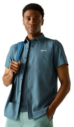 Regatta Herren Travellghts/Sshrt Regatta Herren Reiseleicht Kurzarmhemd (1er Pack)