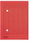 Original Falken 100er Pack Umlaufmappe. Made in Germany. Aus Recycling-Karton für DIN A4 mit 2-seitiger Organisationsdruck rot Blauer Engel Hefter ideal für Büro,Schule und mobile Organisation