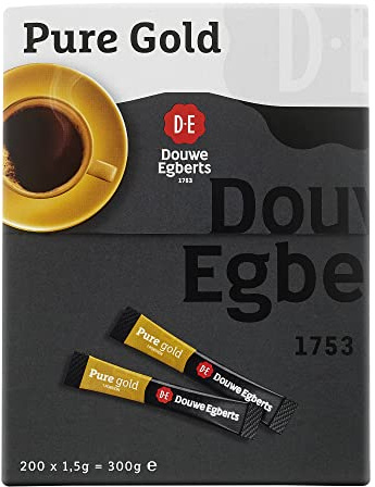 Douwe Egberts Café Soluble en Stick Pure Gold 200 Sticks 300 g