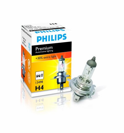 Philips H4 Longlife 60/55 Watt 12 Volt PKW Birne Front Lampe Licht Scheinwerfer