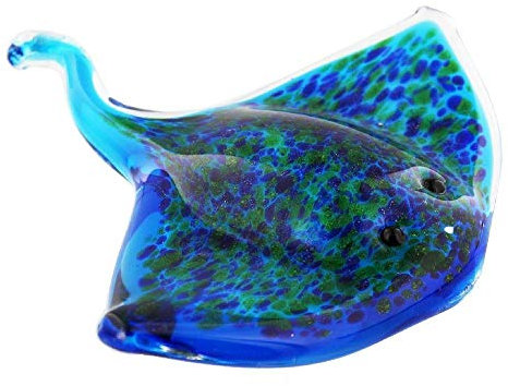 Glass Animal Paperweights Figurine - STINGRAY by Juliana Collection