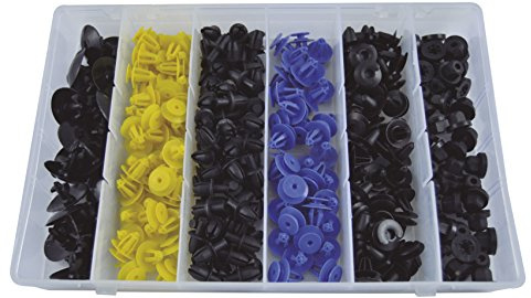 JBM ESTUCHE DE Clips PLASTICOS Vauxhall/OPEL 300 PCS