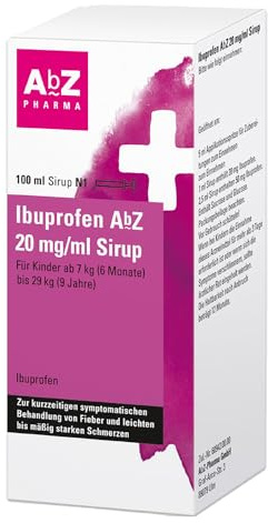 Ibuprofen AbZ 20mg/ml Sirup, 100 ml Lösung | Bei Fieber und Schmerzen