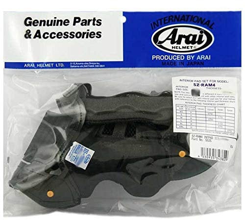 Arai Motodak Schaumstoff Innen (M) 10 mm Jethelm SZ-Ram-4 - Toll Adsis ZR