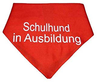 Hundehalstuch Schulhund in Ausbildung