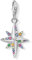 Thomas Sabo Damen Charm-Anhänger Stern bunt 925 Sterlingsilber 1817-342-7